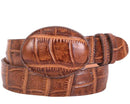 EL GENERAL Men's Imitation Leather Alligator Print Western Belt