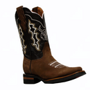 EL GENERAL Men's Bull Head Embroidered Rodeo Western Boot 51113