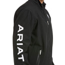 ARIAT Men's New Team Softshell Jacket, Black