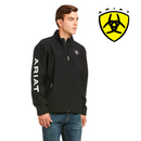 ARIAT Men's New Team Softshell Jacket, Black