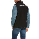 ARIAT Men's Logo 2.0 Softsheel Vest, Black