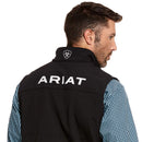 ARIAT Men's Logo 2.0 Softsheel Vest, Black