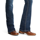 ARIAT Women's R.E.A.L. Mid Rise Arrow Fit Stretch Shayla Boot Cut Jean