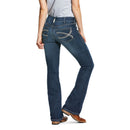 ARIAT Women's R.E.A.L. Mid Rise Arrow Fit Stretch Shayla Boot Cut Jean