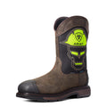 Ariat Men’s Workhog Patriot Waterproof Carbon Toe Work Boot, Brown