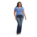 ARIAT Women's Real Tropic Steerhead Tee 10040533