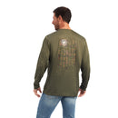 ARIAT Men's Charger Logo LS T-Shirt 10040993