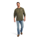 ARIAT Men's Charger Logo LS T-Shirt 10040993