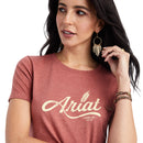 ARIAT Women's Wheat Script SS T-Shirt 10042721