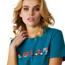 ARIAT Women's Real Boot Kickin Logo SS Tee 10043632