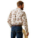 ARIAT Men's Wrinkle Resist Paniolo Western Aloha Stretch Classic Fit Shirt 10044020