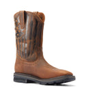 ARIAT Men's Sierra Shock Shield Patriot Work Boot, Brown