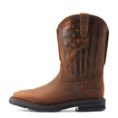 ARIAT Men's Sierra Shock Shield Patriot Work Boot, Brown