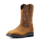 ARIAT Men's Sierra Shock Shield Waterproof Work Boot, Brown