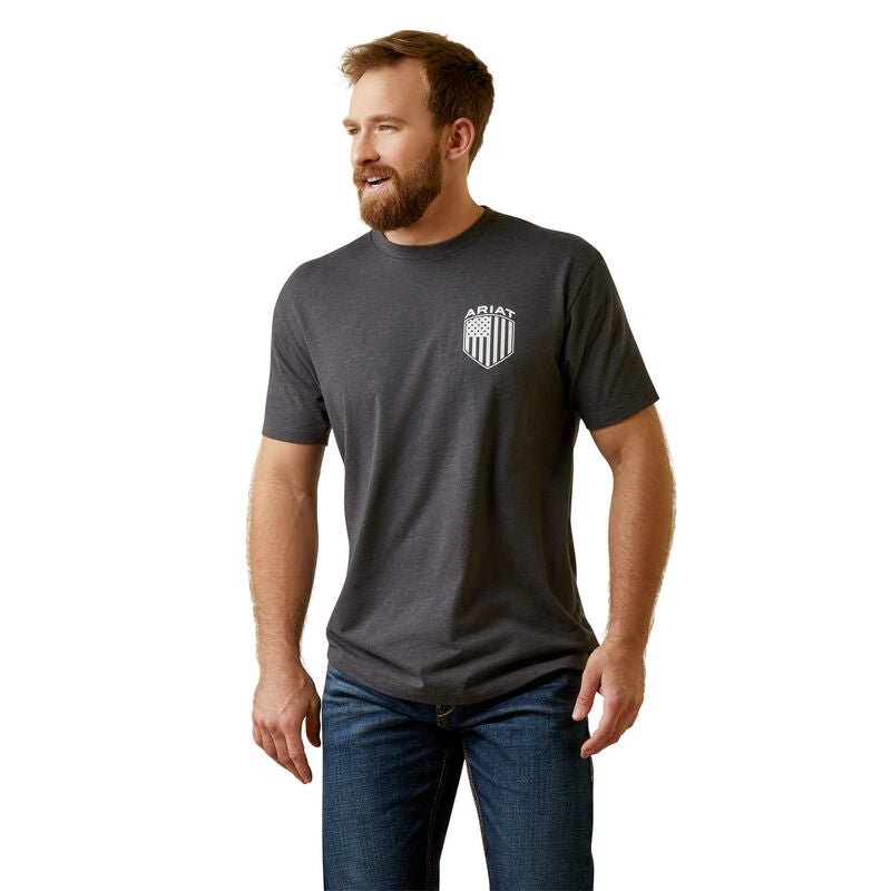 ARIAT Men's Patriot Badge T-Shirt 10045278