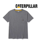 CATERPILLAR Men's Label Pocket T-Shirt, Grey
