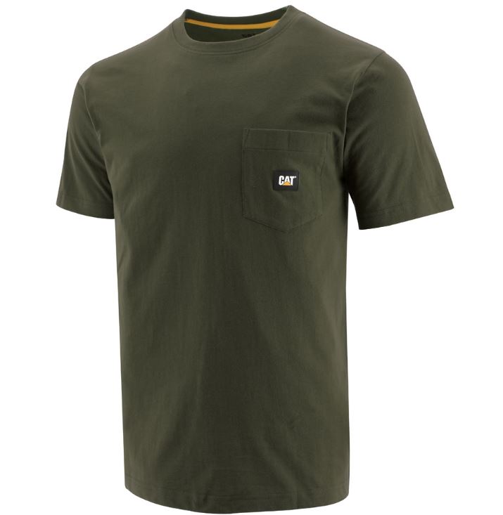 CATERPILLAR Men's Label Pocket T-Shirt 1010015