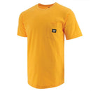 CATERPILLAR Men's Label Pocket T-Shirt, Yellow