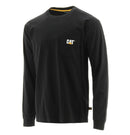 CATERPILLAR Men's Trademark Pocket Long Sleeve T-Shirt , Black