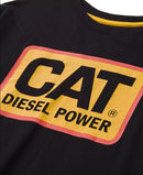 CATERPILLAR Men's Diesel Power Tee Black & Orange