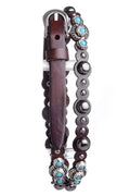 Women's Turquoise Concho Belt 163