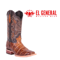 EL GENERAL Men's Rodeo Boot Printed Caiman Imitation 41794