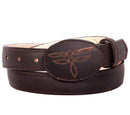 EL GENERAL Women's Genuine Leather Western Belt