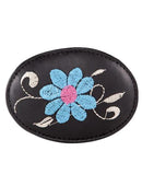 EL GENERAL Men's Genuine Leather Western Belt, Black