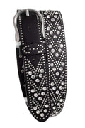 Women's Rhinestone Studded Chevron Belt 6260