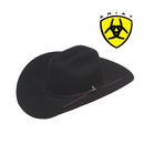 ARIAT Men's 6X Rabbit Fur Cowboy Hat, Black