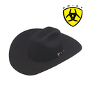 ARIAT Men's 10X Beaver and Rabbit Fur Blend Cowboy Hat, Black