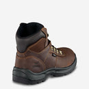 IRISH SETTER Men's Ely 6 Inch Waterproof Steel Toe Work Boot, Brown