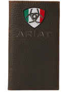 ARIAT Men's Rodeo Wallet Mexican Flag Logo A35491282