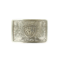 ARIAT Antique Silver Rectangle Belt Buckle A37002