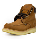 ESTABLO Men's Moc soft Toe Work Boot, Tan