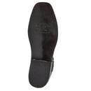 RODEO BRAVO Men's Black Leather Biker Boot