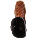 EL GENERAL Men's Rodeo Imitation Monster Print Western Boot