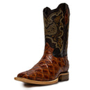 EL GENERAL Men's Rodeo Imitation Monster Print Western Boot
