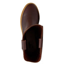 ESTABLO Men's Round Soft Toe Work Boot, Shedron