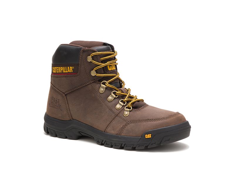 CATERPILLAR Men's Outline Steel Toe Work Boot P90803 – Ak'kin Footwear