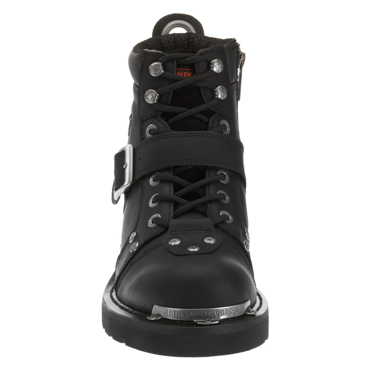Harley-Davidson Brake Buckle Flash Mens Leather Boots Size 10 Harley-Davidson Brake Light Flash De D96274 Mens Black  main image 2