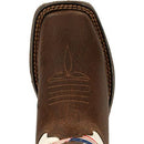 DURANGO Kid's Lil' Rebel Distressed Flag Western Boot DBT0234C