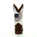 DURANGO Women's Rebel  Distressed Flag Western Boot DRD0394