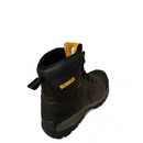 DEWALT Men's Manvel Waterproof Composite Toe Work Boot, Brown Crazy