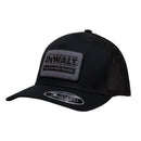 DEWALT Men's Oakdale Trucker Hat Mesh Patch , Black/Grey