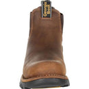 GEORGIA BOOT Men's Eagle One Steel Toe 4 Inch Waterproof Chelsea Work Boot