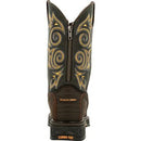 GEORGIA BOOT Men's 11 Inch Carbo-Tec LT Steel Toe Waterproof Pull-On Zipper GB00437