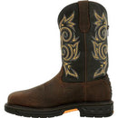 GEORGIA BOOT Men's 11 Inch Carbo-Tec LT Steel Toe Waterproof Pull-On Zipper GB00437