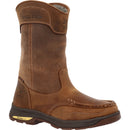GEORGIA BOOT Men's Athens 11 Inch Alloy Toe Waterproof Work Boot, Brown