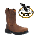 GEORGIA BOOT Men's Flexpoint Ultra 8 Inch Composite Toe Waterproof Wellington Pull-on Work Boot